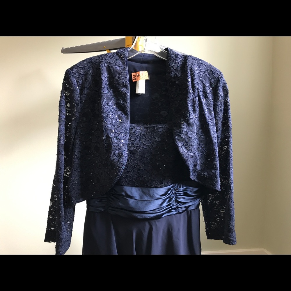 Cocktail dress with matching cover up